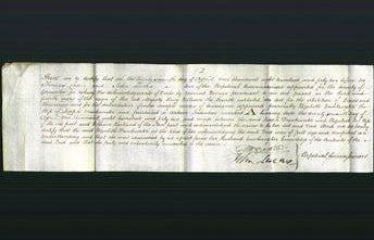 Deed by Married Women - Elizabeth Drinkwater-Original Ancestry