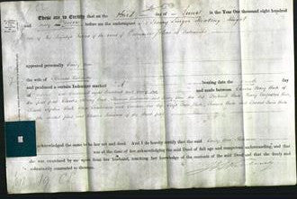 Deed by Married Women - Emily Ann Bateman-Original Ancestry