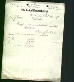 Bank Letterhead - Central National Bank