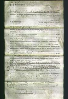 Court of Common Pleas - Eliza Jane Gordon-Original Ancestry