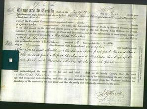 Deed by Married Women - Matilda Burton-Original Ancestry