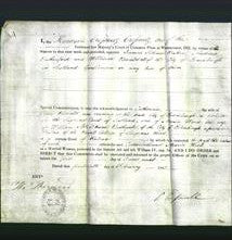 Appointment of Special Commisioners - James Schawe Baker, Andrew Rutherford, William Ronald-Original Ancestry