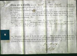 Deed by Married Women - Anne Walton-Original Ancestry