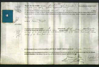 Deed by Married Women - Emily Knight-Original Ancestry
