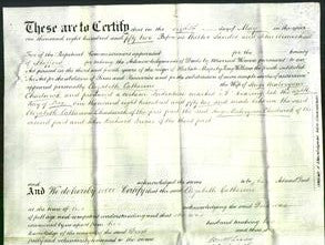 Deed by Married Women - Elizabeth Catherine Chadwick-Original Ancestry