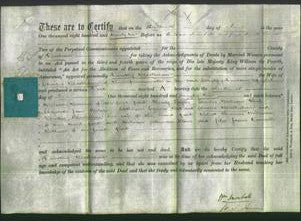 Deed by Married Women - Dorothy Blackshaw-Original Ancestry