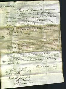 Court of Common Pleas - Anne Whinfield Walker-Original Ancestry