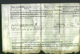Deed by Married Women - Sarah Windsor-Original Ancestry