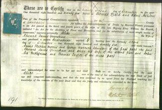 Deed by Married Women - Alice Grimshaw-Original Ancestry