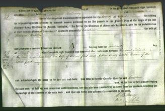 Deed by Married Women - Caroline Waklen-Original Ancestry