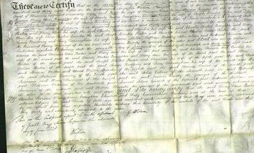 Deed by Married Women - Mary Ann Ponten, Amelia Parsons, Mary Ann Broughton, Charlotte Ponten, Jessy Cunningham Newberry