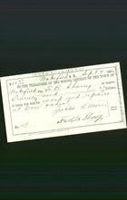 Wakefield, Massachusetts Payment Voucher - F B Shoug