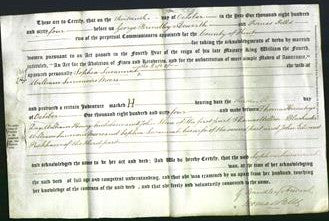 Deed by Married Women - Sophia Susannah Meers-Original Ancestry