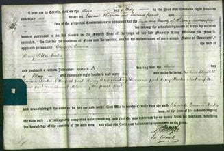 Deed by Married Women - Elizabeth Emma Noakes-Original Ancestry