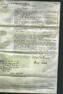 Court of Common Pleas - Martha Maria Arnold-Original Ancestry