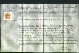 Deed by Married Women - Anna Maria Tubby, Mary Ann Baxter-Original Ancestry
