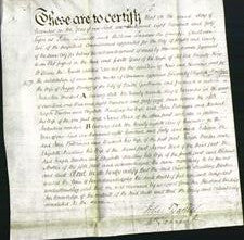 Deed by Married Women - Elizabeth Shadling Barker-Original Ancestry