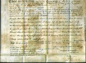Deed by Married Women - Rachel Hanbury-Original Ancestry