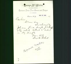 Business Letterhead - George H. White