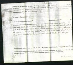 Deed by Married Women - Elizabeth Ann Durant-Original Ancestry