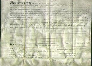 Deed by Married Women - Caroline Sankey-Original Ancestry