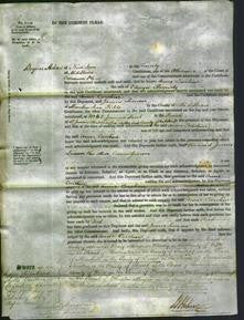 Court of Common Pleas - Anne Caroline Burnaby-Original Ancestry