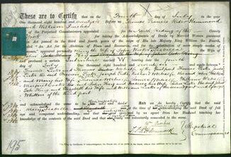 Deed by Married Women - Mary Walker and Isabella Kay-Original Ancestry