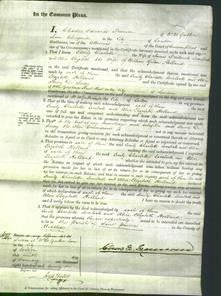 Court of Common Pleas - Emily Charlotte Lovelock and Alice Elizabeth Holland