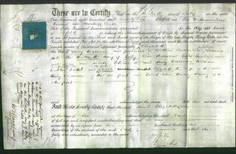 Deed by Married Women - Sarah Elizabeth Warman-Original Ancestry