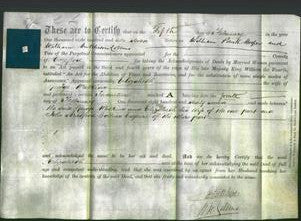 Deed by Married Women - Elizabeth Watkins-Original Ancestry