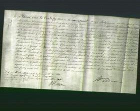 Deed by Married Women - Sarah Carpenter Sandon-Original Ancestry