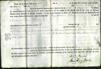 Deed by Married Women - Mary Susanna Johnson-Original Ancestry