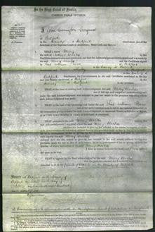 Court of Common Pleas - Mary Clarke-Original Ancestry