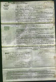 Court of Common Pleas - Louisa Jane Burn Longdon-Original Ancestry