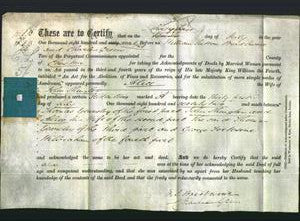 Deed by Married Women - Alice Shaigler-Original Ancestry