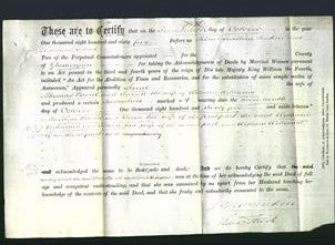 Deed by Married Women - Anne Powell and Sarah Williams-Original Ancestry