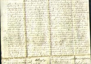 Court of Common Pleas - Mary Dunn, Elizabeth Morgee, Mercy Lock and Rebecca Phillips-Original Ancestry