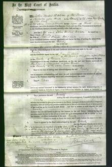 Court of Common Pleas - Emily Coverdale-Original Ancestry