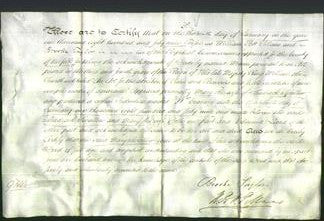 Deed by Married Women - Mary Swallow-Original Ancestry