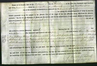 Deed by Married Women - Sophia Susannah Meers-Original Ancestry