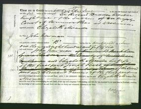 Deed by Married Women - Elizabeth Miranda Newman-Original Ancestry