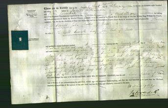 Deed by Married Women - Right Honorable Julia Countess of Ducie-Original Ancestry