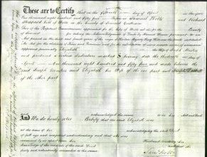 Deed by Married Women - Elizabeth Masters-Original Ancestry