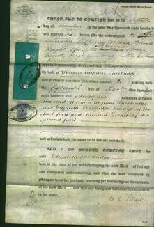Deed by Married Women - Elizabeth Shoobridge-Original Ancestry