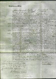 Court of Common Pleas - Rachel Cooper, Jane Butterworth and Mary Hibbert-Original Ancestry