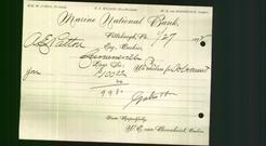 Bank Letterhead - Marine National Bank