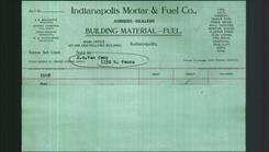 Letterhead - Indianapolis Mortar & Fuel Co.