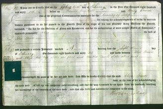 Deed by Married Women - Eliza Spruce-Original Ancestry