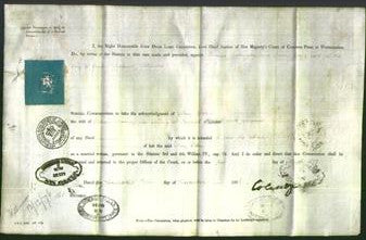 Appointment of Special Commissioners - Thomas Babington and Robert Gregg-Original Ancestry