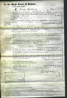 Court of Common Pleas - Elizabeth Hartt-Original Ancestry